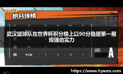 武汉篮球队在世界杯积分榜上以90分稳居第一展现强劲实力